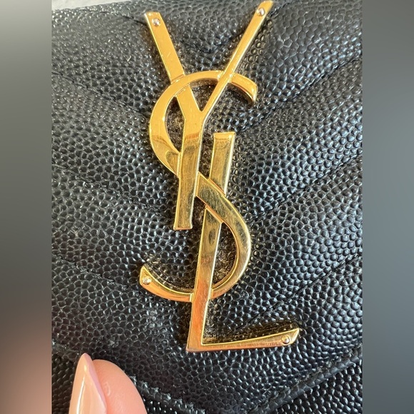 YSL cassandre envelope wallet on chain - Picture 6 of 13